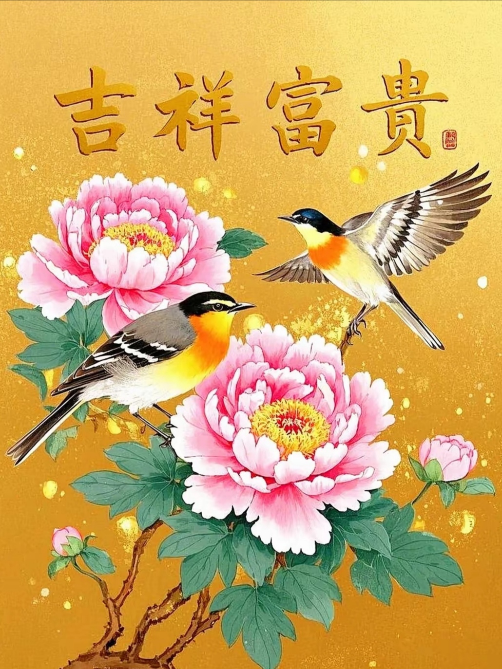 牡丹和荷花一起寓意是什么牡丹与荷花共舞，寓意之美的双重奏-第3张图片