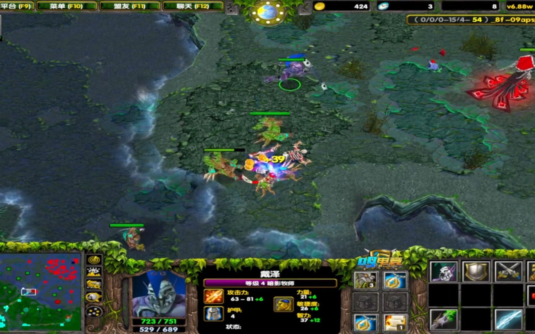 DOTA暗影牧师技能Dota暗影牧师，守护与治愈的神秘角色-第1张图片